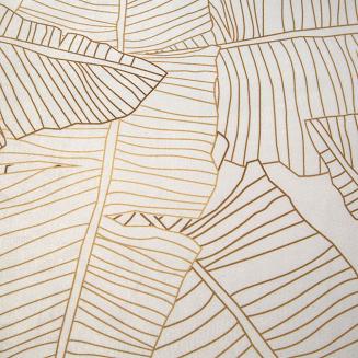 Firana gotowa na przelotkach LUNA2 140x250 Eurofirany biały/beżowy