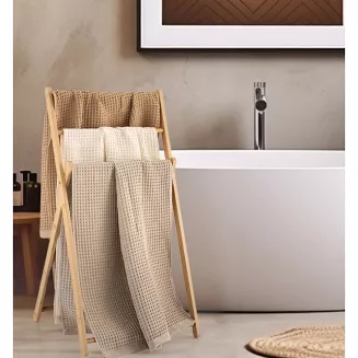 Ręcznik gofrowany Natural 70x140 Zwoltex ecru