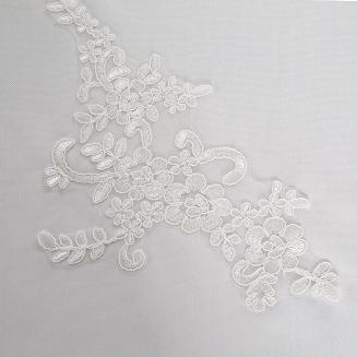 Obrus dekoracyjny BARI 40x140 Eurofirany biały