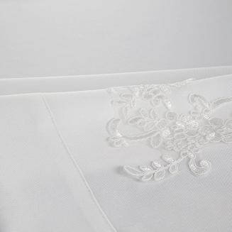 Obrus dekoracyjny BARI 40x140 Eurofirany biały