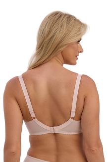 Biustonosz z haftem Semi-Soft Imogen 1357 półusztywniany różowy