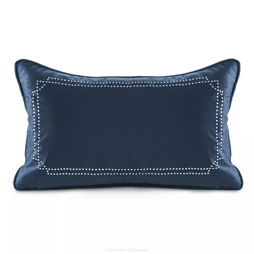 Poszewka dekoracyjna CRYSTALS1 30x50 Eurofirany granatowy