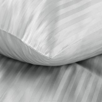 Poszewka dekoracyjna VERA 40x40 Eurofirany jasnoszara w prążki