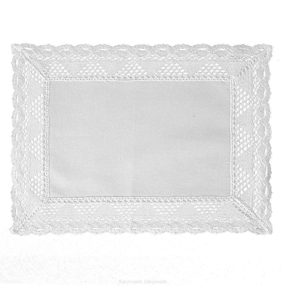 Obrus dekoracyjny NATALY 30x40 Eurofirany biały