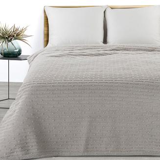 Koc narzuta LISA 150x200 Design91 srebrny