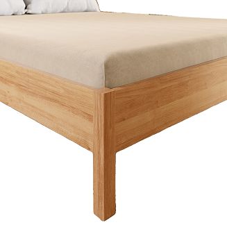 Prześcieradło jersey z gumką 220x200 DREAMY PREMIUM jasnobeżowe