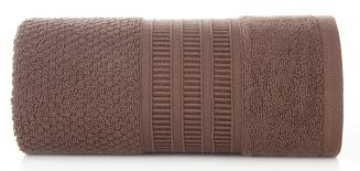 Ręcznik bawełniany ROSITA 30x50 Eurofirany brązowy