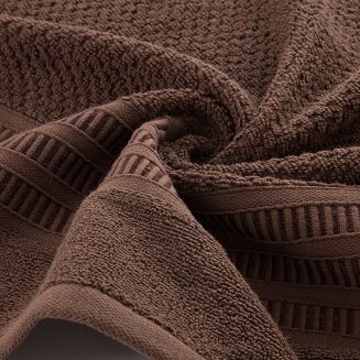 Ręcznik bawełniany ROSITA 30x50 Eurofirany brązowy