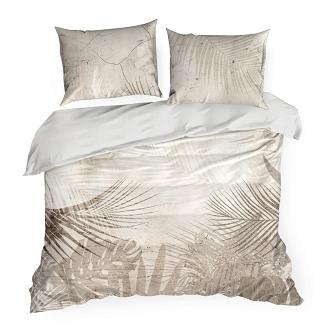 Pościel z makosatyny SALMA 220x200 Eurofirany beżowy