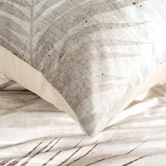 Pościel z makosatyny SALMA 220x200 Eurofirany beżowy