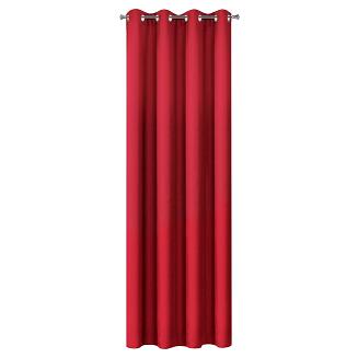 Zasłona gotowa na przelotkach ADORE 140x250 Design91 czerwony
