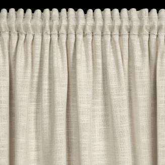 Zasłona gotowa na taśmie ROSI 140x270 Eurofirany ciemnobeżowy