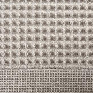 Ręcznik bawełniany gofrowany MELO 90x150 Eurofirany srebrny