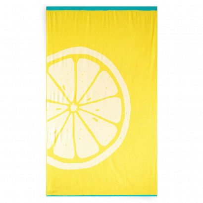 Ręcznik plażowy CITRON 100x160 Zwoltex żółty