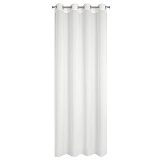 Firana gotowa na przelotkach MELINDA 135x250 Eurofirany biały