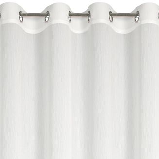 Firana gotowa na przelotkach MELINDA 135x250 Eurofirany biały
