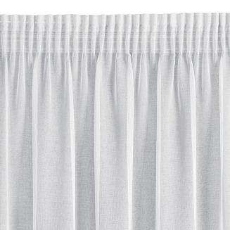 Firana gotowa na taśmie CARLI 140x270 Eurofirany biały