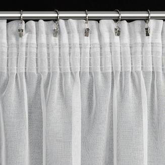 Firana gotowa na taśmie CARLI 140x270 Eurofirany biały