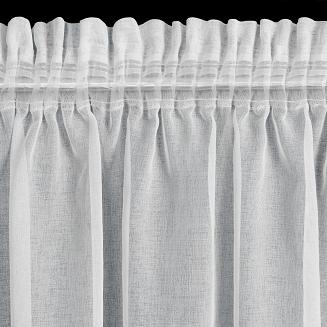 Firana gotowa na taśmie CARLI 140x270 Eurofirany biały