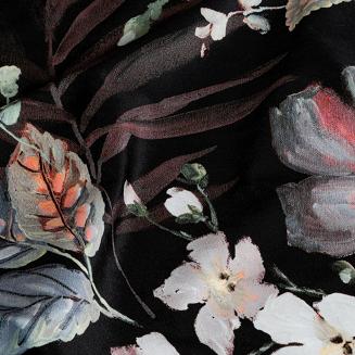 Zasłona gotowa na taśmie ALANI Eurofirany czarny