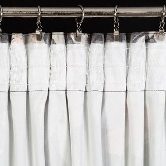 Zasłona gotowa na taśmie ALANI Eurofirany czarny