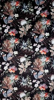 Zasłona gotowa na taśmie ALANI Eurofirany czarny