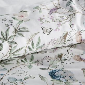 Pościel satynowa SPRING 160x200 Eurofirany biały