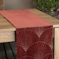 Obrus dekoracyjny BLINK 35x220 Eurofirany ceglany