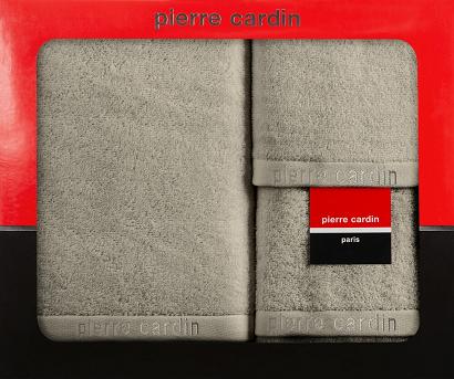 Komplet ręczników 3 szt. EVI Pierre Cardin jasnobeżowy