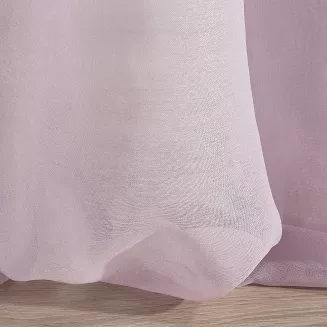 Firana gotowa na przelotkach TAMAY 140x250 Eurofirany różowy