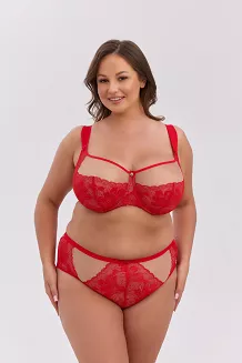 Biustonosz Soft Carson MAXI 1338 miękki czerwony