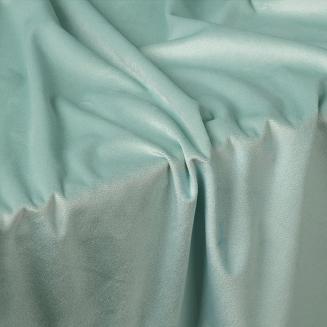 Zasłona gotowa na przelotkach VELVI 140x250 miętowa