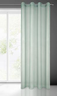 Firana gotowa na przelotkach ARLONA 140x250 Eurofirany miętowy