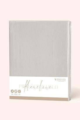 Prześcieradło flanelowe bez gumki 180x200 taupe