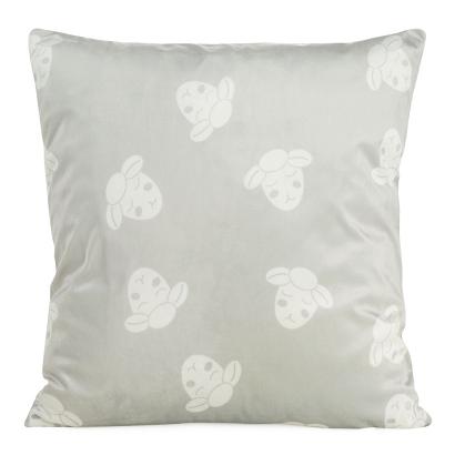 Poszewka dekoracyjna KIDS-1A 45x45 Design91 srebrno/biała