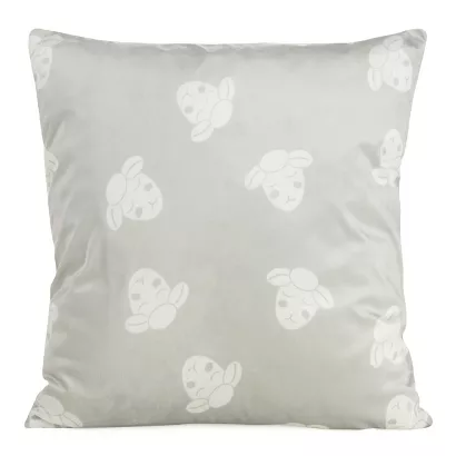 Poszewka dekoracyjna KIDS-1A 45x45 Design91 srebrno/biała