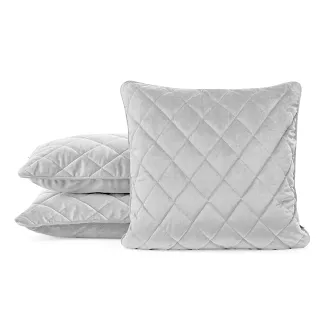 Poszewka dekoracyjna VELVET 45x45 Eurofirany srebrny