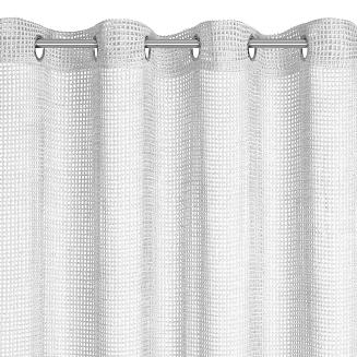 Firana gotowa na przelotkach NELI 140x250 Eurofirany biały