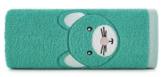 Ręcznik dziecięcy z kapturkiem BABY71 100x100 Eurofirany miętowy