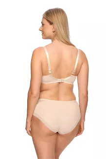 Biustonosz GAIA Semi-Soft Paris 1302 półusztywniany beżowy