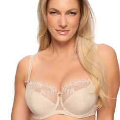 Biustonosz GAIA Semi-Soft Paris 1302 półusztywniany beżowy
