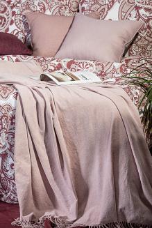 Koc narzuta AVINION 130x17045x45 Eurofirany różowy