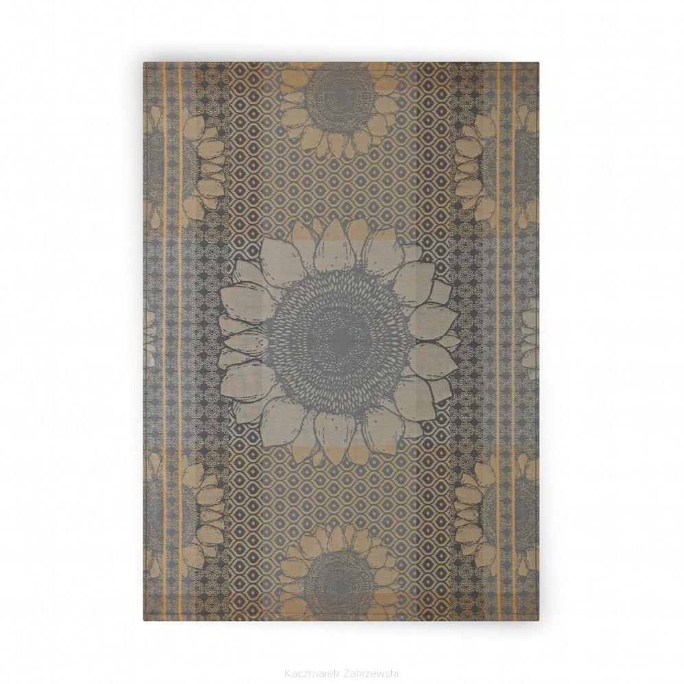 Ścierka kuchenna Sunflowers 50x70 Zwoltex GOAT szara