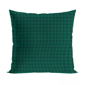 KRATA Z SAMOCHODEM BAJKOWE ŚWIĘTA Poszewka dekoracyjna VELVET 40x40cm kolor 002 zielony PBN354/POP/0