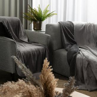 Koc narzuta TEDY Eurofirany stalowy