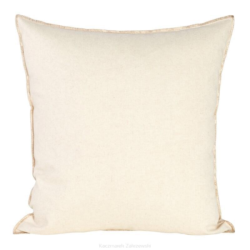 Poszewka dekoracyjna LEN 45x45 Eurofirany kremowy