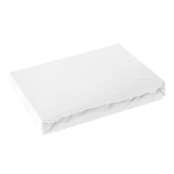 Prześcieradło jersey z gumką  200x220 Design91 biały