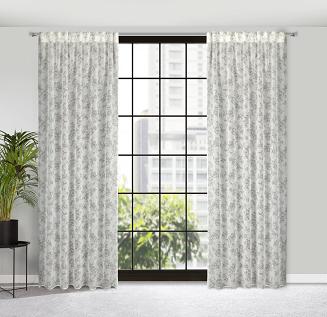 Zasłona gotowa na taśmie WIKI 140x270 Eurofirany biały