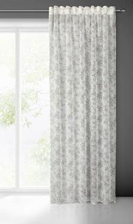 Zasłona gotowa na taśmie WIKI 140x270 Eurofirany biały