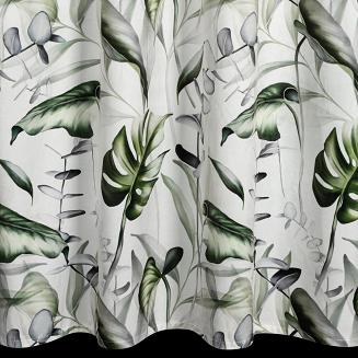 Zasłona gotowa na przelotkach ELLEN 140x250 Eurofirany biały